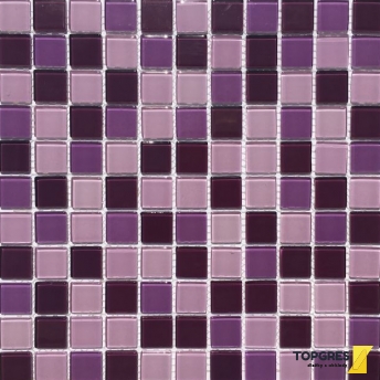Mosaic MSN263 Mozaika skleněná fialová mix 297x297 mm