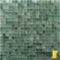MOSAIC MS50 Mozaika sklo zelená 327x327 mm