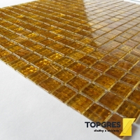 MOSAIC MSG25 Goldstar Mozaika sklo žlutá 327x327 mm