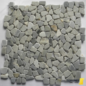 MOSAIC MS7011M Mozaika lámaný kámen mini šedý 303x303 mm